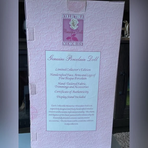 NWT Hand Crafted Pretty in Pink- “Collectable Memories” Doll, Elegant, FunGifts🎄 - Picture 14 of 16